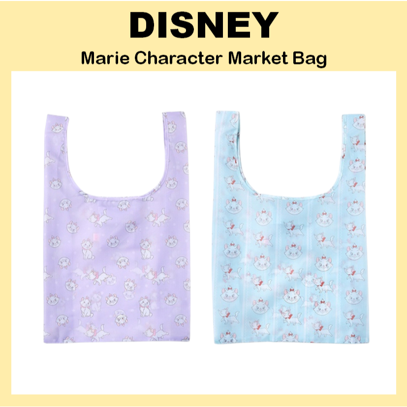[迪士尼] BUTTER SHOP Marie Character Market Bag (天空/薰衣草色) butte