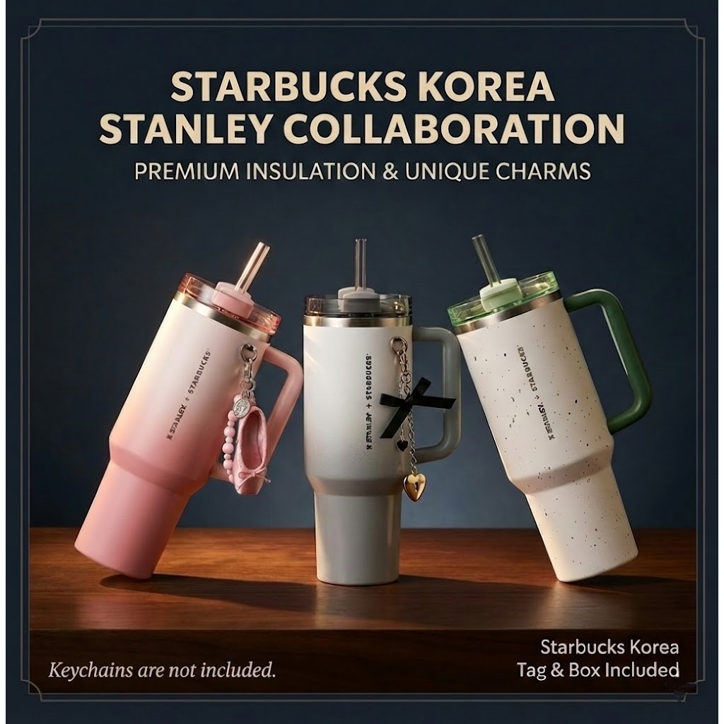 [100% 正品] Starbucks Korea x Stanley Quencher 玻璃杯 1.18L (40oz