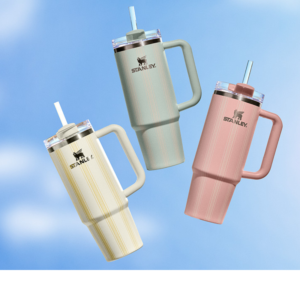 STANLEY Spring Picnic Collection Quencher H2.0 流動狀態玻璃杯 20 盎司