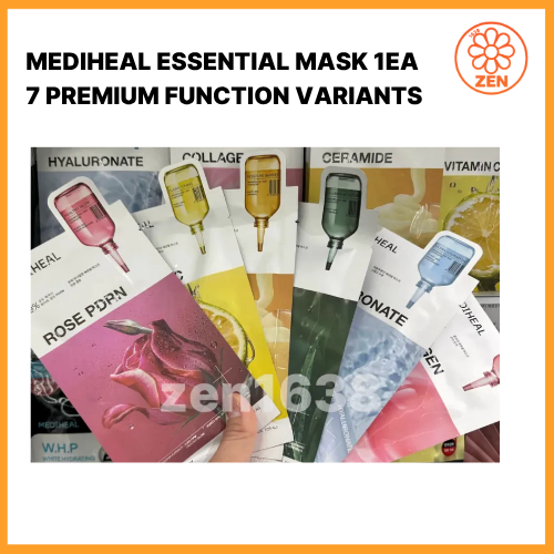 MEDIHEAL ESSENTIAL MASK 1EA – 7 高級功能變體