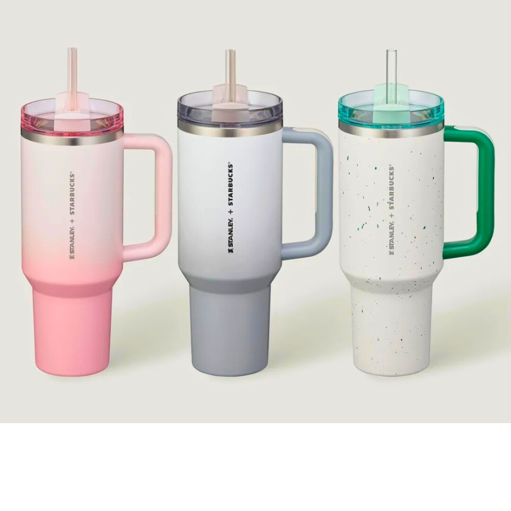 STARBUCKS x STANLEY SS Quencher 漸變手柄玻璃杯 1.183L 40oz