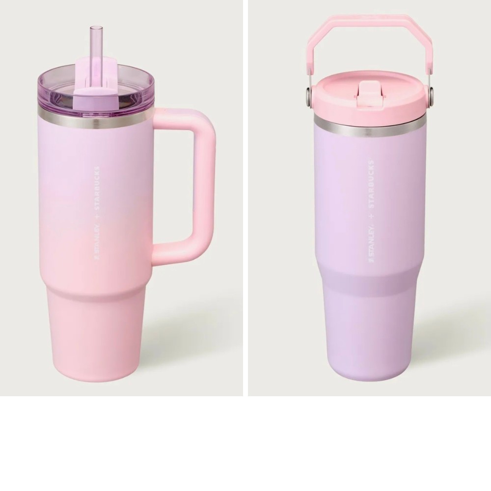 STANLEY x STARBUCKS Blooming 限量版 887ml 30oz Quencher 翻轉流動杯