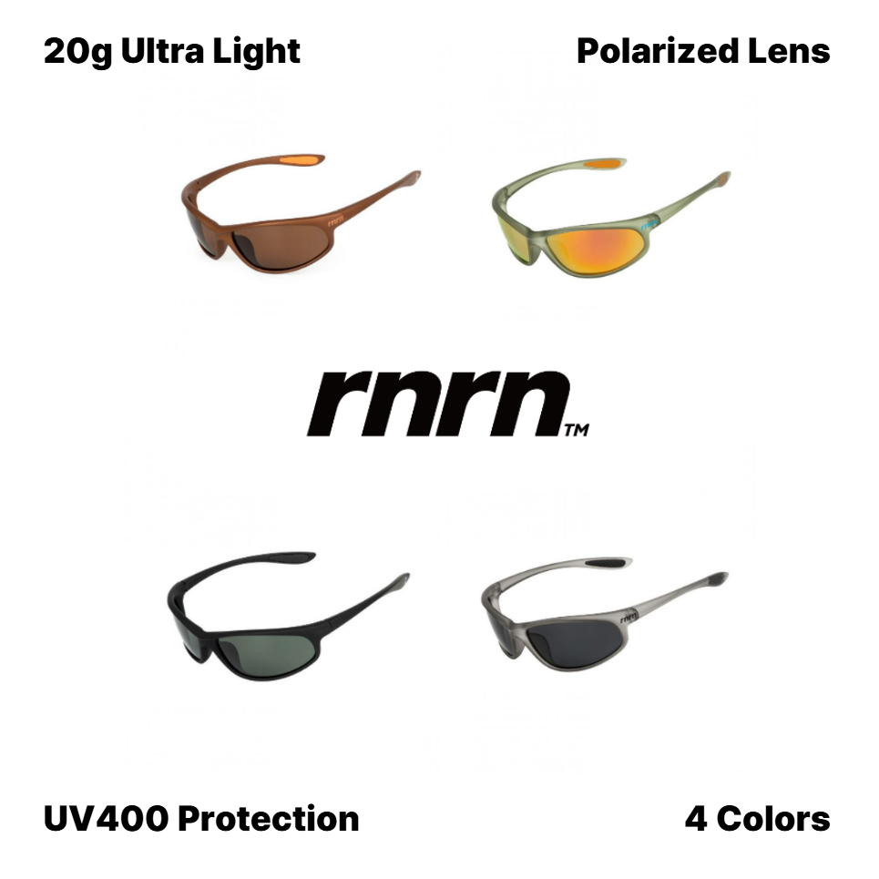 [RNRN] 20g超輕量 UV400偏光運動太陽眼鏡 跑步 自行車 戶外