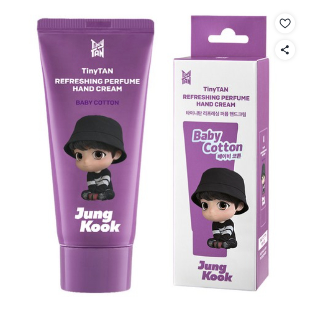 BTS TinyTAN 香水護手霜 50ml | 選擇您的防彈少年團成員