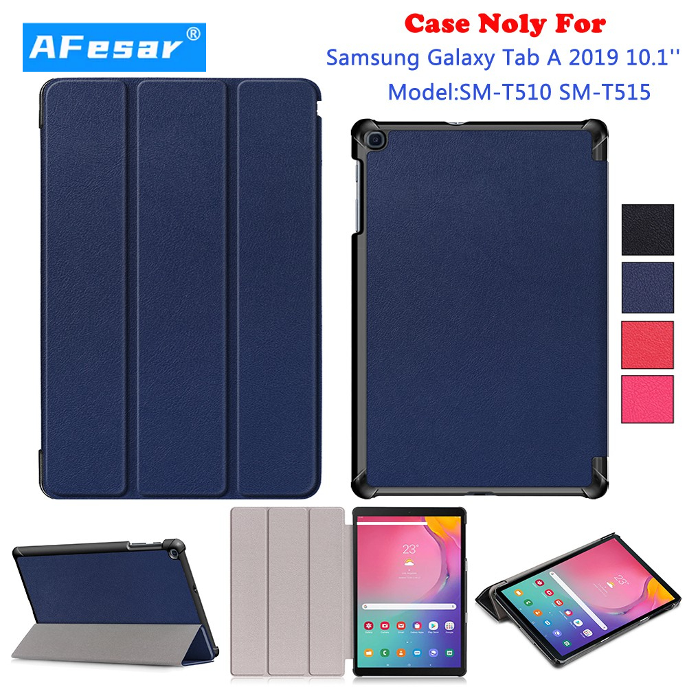 【現貨當天發】三星 Galaxy Tab A 2019 10.1'' SM-T510 T515 三折側立平板電腦保護皮套