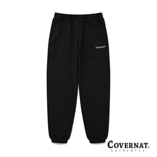 [COVERNAT] Authentic Logo Sweat 縮口褲 (黑色) [F7]