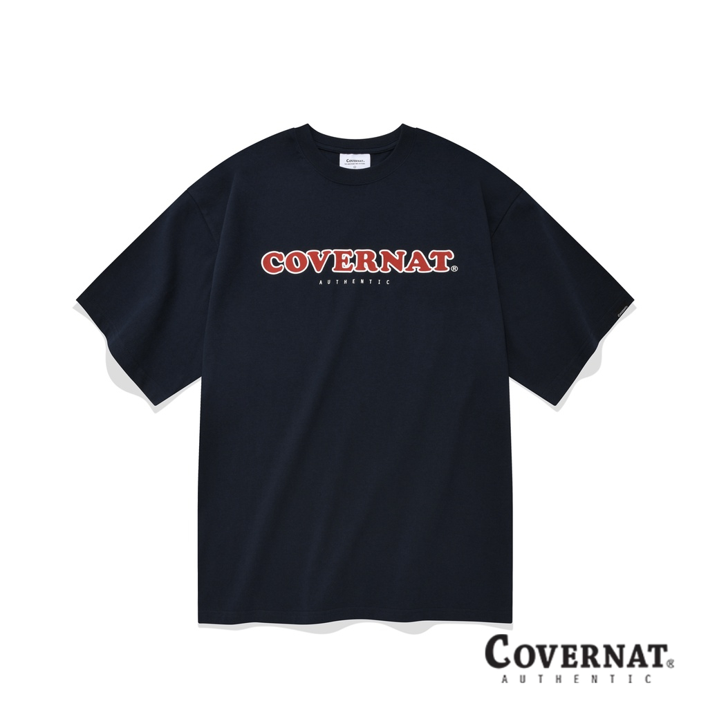 [COVERNAT]  Cooper Logo T恤(海軍藍色) [F8]