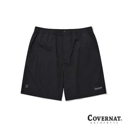 [COVERNAT]  Packable Windbreaker 短褲(黑色) [F8]