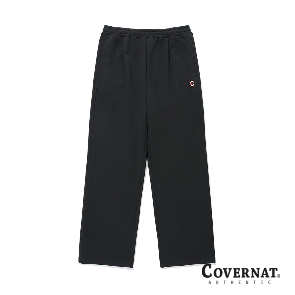 [COVERNAT] 寬版型運動褲 (黑色)[H9]