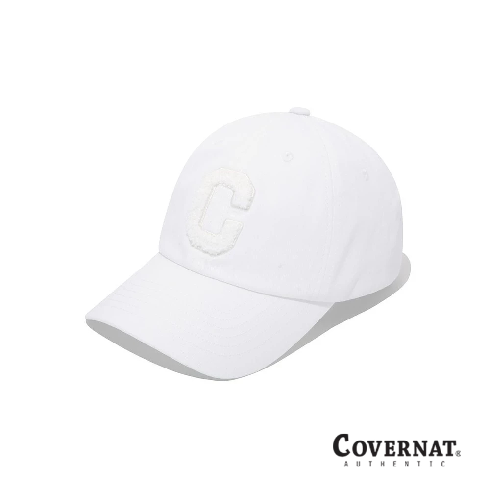 [COVERNAT]  C LOGO B.B 帽子（白色） [G0]