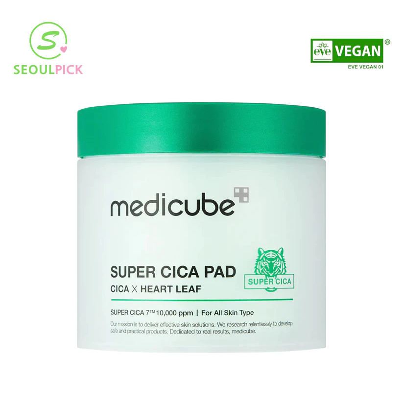 [Medicube] Super Cica 護墊 (70pads) 150g / 純素、Cica+泛醇