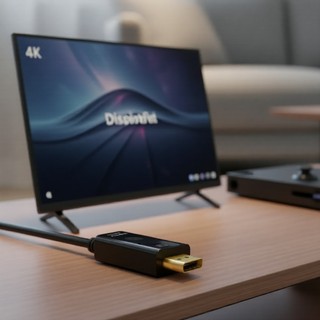4K DP轉HDMI轉接線 1.8米 適用於電腦螢幕顯示連接