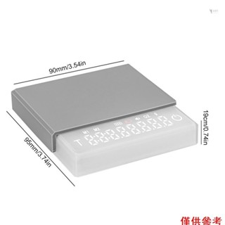 帶定時器的迷你咖啡秤,2kg/0.1g 精確 3 種模式型別-