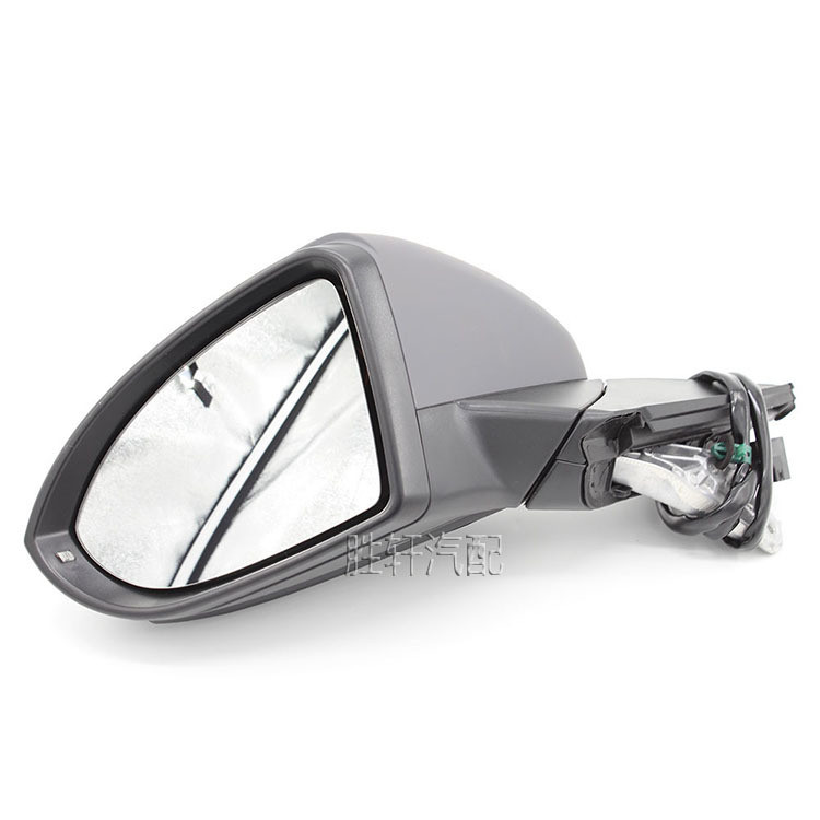 適用福斯GOLF MK7高爾夫Golf 7 13-17款倒車鏡後照鏡反光鏡總成高低配