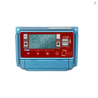 WiFi+BT 40A 太陽能充電器控制器 12V/24V/36V/48V/60V 充電 MPPT 控制器 LCD 顯示