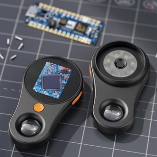 2.0 英寸數碼手持式顯微鏡 1080P 500X 影片硬幣顯微鏡,帶放大鏡和 8 個 LED,用於電子硬幣珠寶手錶維修