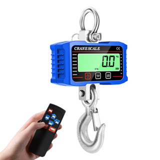 數字 LCD 顯示 2000kg Crance Scale 便攜式電子重型吊鉤工業級稱重計,帶 3 單元轉換功能
