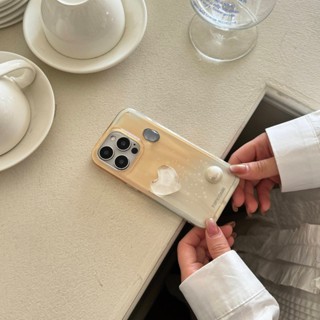 IPhone 漸變手機殼 雙層 IMD 工藝 防震 TPU 材質 附寶石吊飾便攜手鍊 適用 iPhone13 14 15