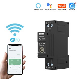 TUYA ZigBee智慧斷路器遙控語音控制開關家用無線手機APP連接斷路器相容助手ans Amazon Alexa