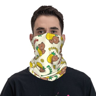 Bear Brown Neck Gaiter 面罩圍巾,徒步騎行運動面罩多功能頭帶