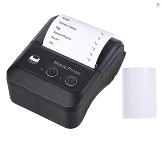 便攜式無線 BT 58 毫米 2 英寸熱敏收據列印機迷你 USB 票據 POS 移動列印機支援 ESC/POS 列印命令