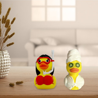 洛陽牡丹 Diving ducks 潛水鴨擺件家居客廳桌面裝飾品3D列印玩具