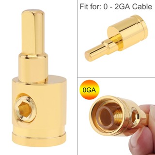 ⭐ 用於 AWG 電源線減速器汽車音響放大器的電源和接地 1/0 號至 4 號引腳