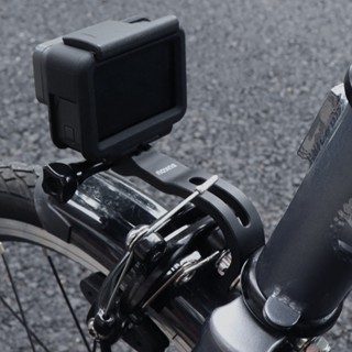 [現貨] Xl400 手電筒自行車前叉燈座支架 For-GOPRO