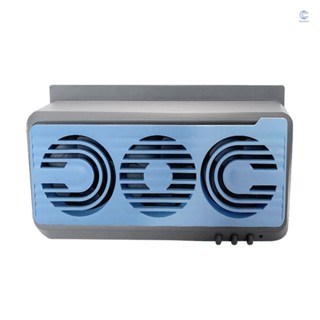 toolwe工具店 FL-998 太陽能排風扇 車內空氣循環器 太陽能排氣扇 吸吹一件式車用風扇 灰色