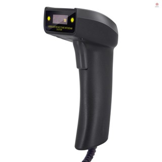 2D USB 條碼掃描器手持式有線 1D 條碼閱讀器手動觸發器 640*480 CMOS 掃描支援紙和螢幕程式碼相容 Wi