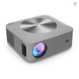 迷你投影儀 4K 無線便攜式電影投影儀 30000 小時燈泡壽命支援 120 英寸顯示屏內置揚聲器帶遙控器支援電視,適用