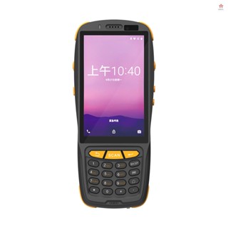 Android 9.0 條碼掃描器 PDA 手持式 POS 終端庫存機 1D/2D/QR 掃描器,帶 4 英寸觸控式螢幕,支