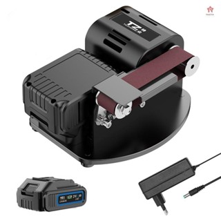 全自動電動磨刀器小型家用菜刀剪磨床多功能砂輪磨床插入式鋰兩用砂帶機