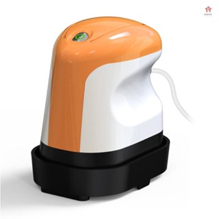 迷你熱壓機 T 恤印花蒸汽熱轉印機 6x9cm 手持式熨斗機支援乾濕熨燙衣服袋帽子墊毯子手機殼便攜式 H