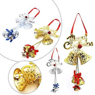 ⭐ 復古金屬鈴鐺聖誕樹裝飾品門衣架裝飾品