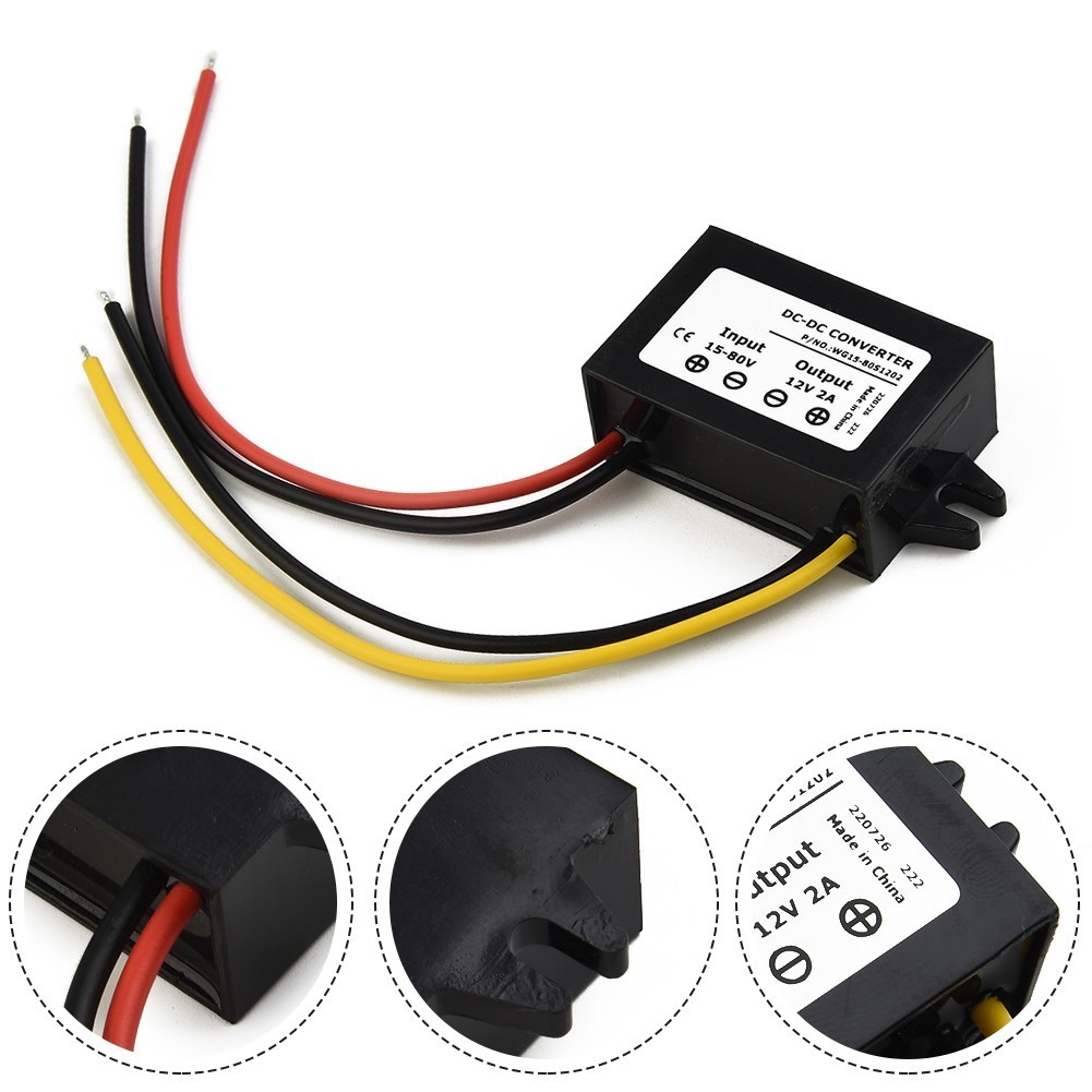 24V から 12V/13.8V 40A 5A 10A 15A 20A 30A 3A 降圧レギュレータ 降圧電圧供給モジュール DC 24V~13.8V  10A 15A 20A 30A 40A 60A 100A DCコンバーター ステップダウンレギュレータ電圧安定器 8-40V~13.8V 3A 5A  10A 20A 25A 30A ブーストバックコンバーター 電圧安定器 ... DC 24Vから13.8V 1Aから100A高出力電源電圧コンバータ24Vから13.8V(10A)