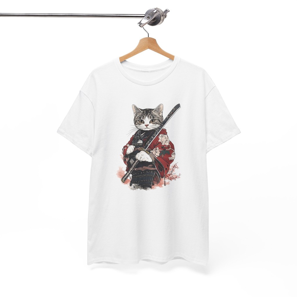 2025夏季休閒男士新款貓武士日系T恤 | 貓武士襯衫
