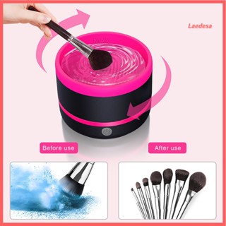 [laed] 電動化妝刷清潔器 USB 供電化妝刷洗衣機 100rpm 自動旋轉刷清潔器適用於所有尺寸的化妝刷