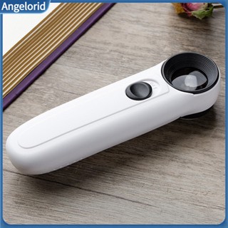 Angelorid 顯微鏡手持式 40 倍放大,帶 LED 高清晰度顯微鏡首飾