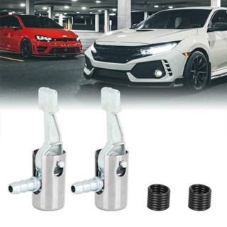 【Hdo】6mm 空氣輪胎卡盤充氣泵軟管適配器閥連接器用於汽車自行車 1/2pc