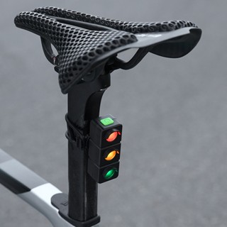 SHA 自行車尾燈 3 色 LED 防水 Type-C 可充電 MTB 公路山地自行車後輕量夜騎自行車安全警示燈