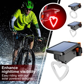 SHA 太陽能自行車尾燈可調節 USB 可充電 MTB 公路山地自行車燈 250LM IPX4 防水夜騎自行車警告尾燈
