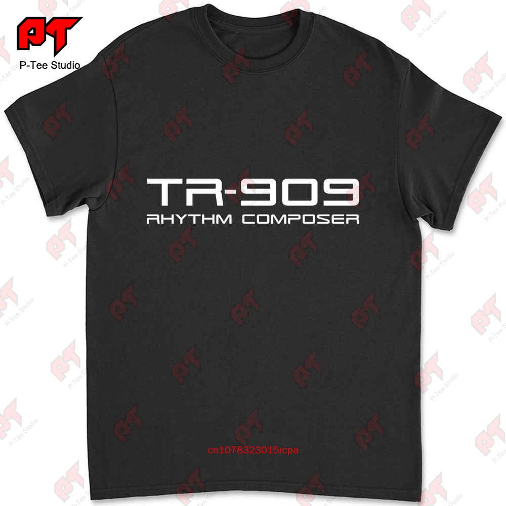 2025 襯衫 Roland Tr 909 標誌 909 808 303 模擬合成器 Rave House T 恤 xs