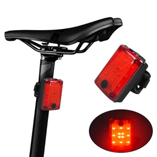 SHA 自行車尾燈 USB 可充電防水超亮 LED 燈安全警報自行車零件可拆卸轉向訊號警示燈適用於 MTB 公路自行車騎