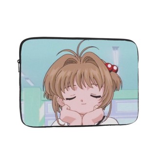 Cardcaptor Sakura 筆記本電腦包 10-17 英寸防震保護筆記本保護套筆記本電腦包便攜電腦包便攜商務公文