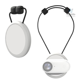 PULUZ PU889W 磁性運動相機頸部支架頸部安裝快速釋放帶墊圈相容 Insta360 Go 3 Came423 掛