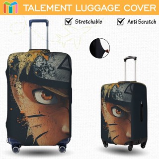 Naruto火影行李箱套保護套可愛防塵套旅行箱套彈性耐磨手提箱套個性化現貨旅行配件18-32英寸 DD21