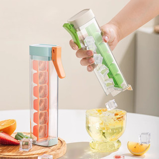 洛陽牡丹 製冰神器冰塊模單手按壓冰格具家用廚房食品級製冰凍冰工具盒