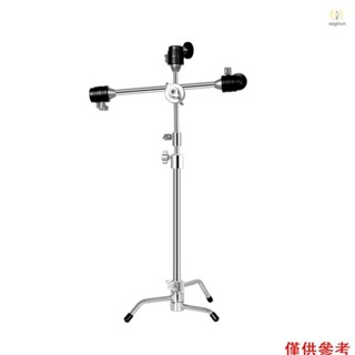 Andoer 迷你 C 型支架 20.8 英寸桌面三腳架手機三腳架支架鋁合金 10 公斤/22 磅負載能力 2 節帶可拆