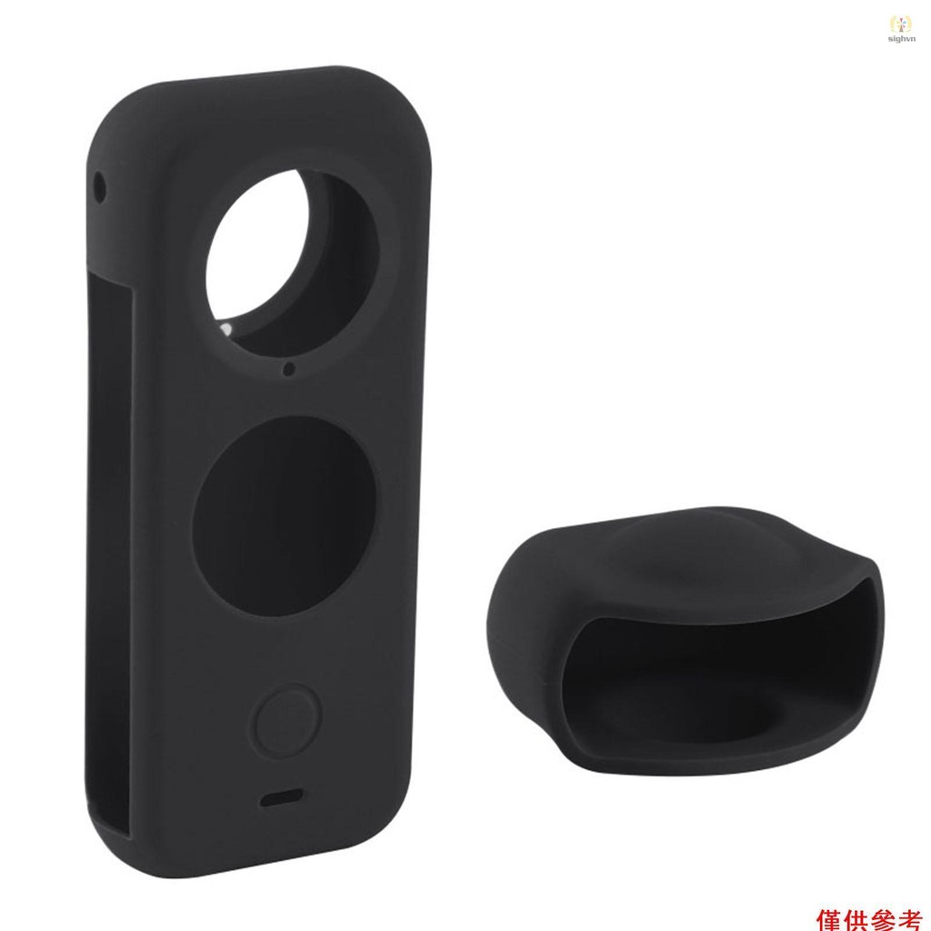 PULUZ Insta360 ONE X2 全景相機 T1V 全身防塵矽膠保護套帶鏡頭蓋更換